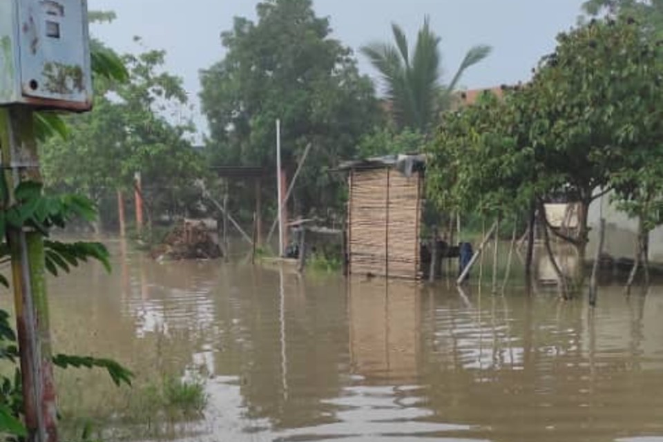 Lluvias han afectado a 26.000 familias en Venezuela