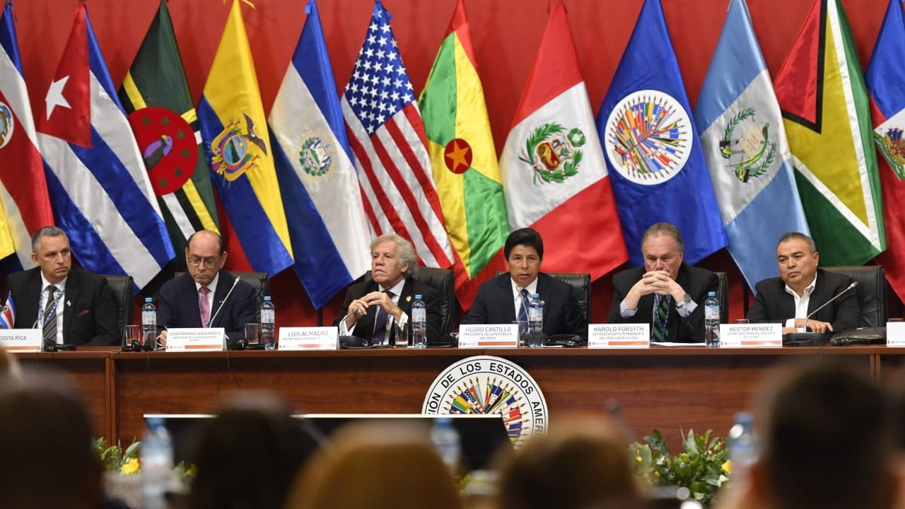 RESUMEN: Culmina en Perú la 52ª Asamblea General de OEA con exhorto a combatir pobreza en la región