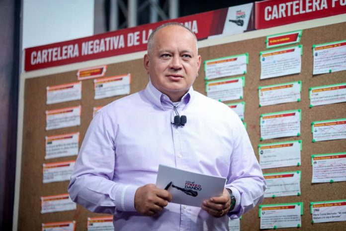 “Eres  un opositor dentro del CNE”, dijo Diosdado a Enrique Márquez.