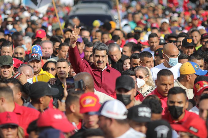 Maduro: Las élites oligarcas no permitieron que Pedro Castillo gobernara en Perú