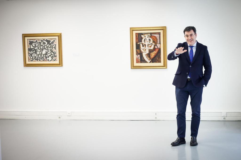 París escoge una exposición dedicada a la pintura “Fue un Hombre” de Laxeiro