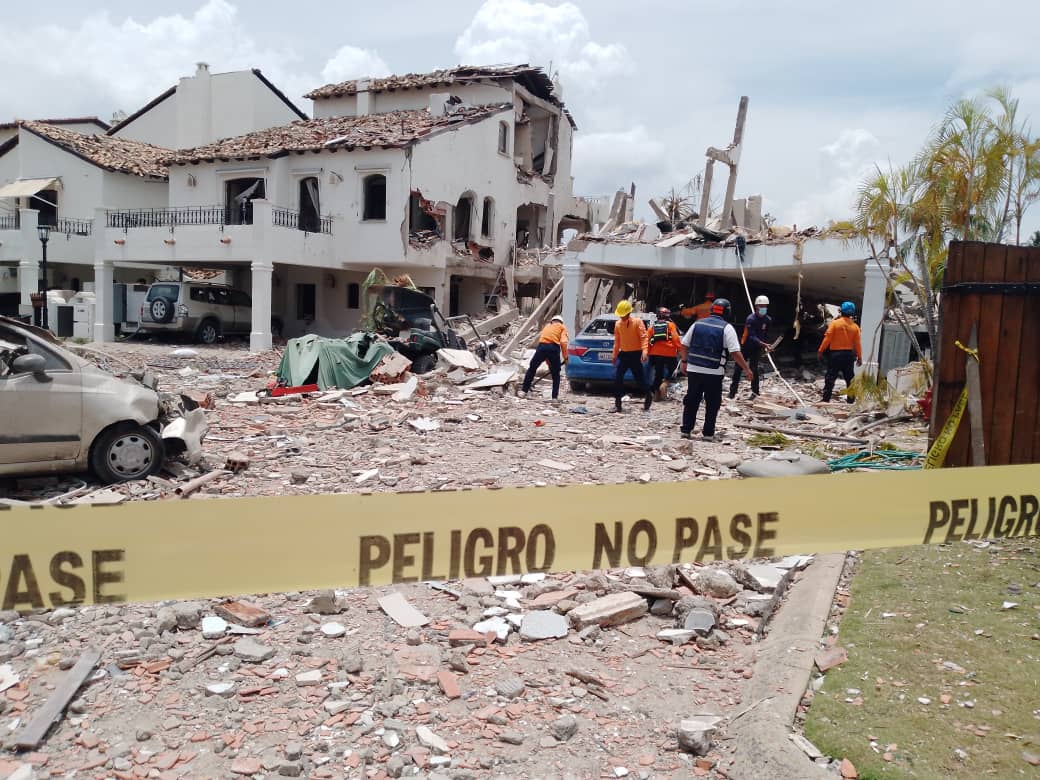 Una mujer fallecida y cuatro heridos deja la explosión de la vivienda en Lechería Anzoátegui