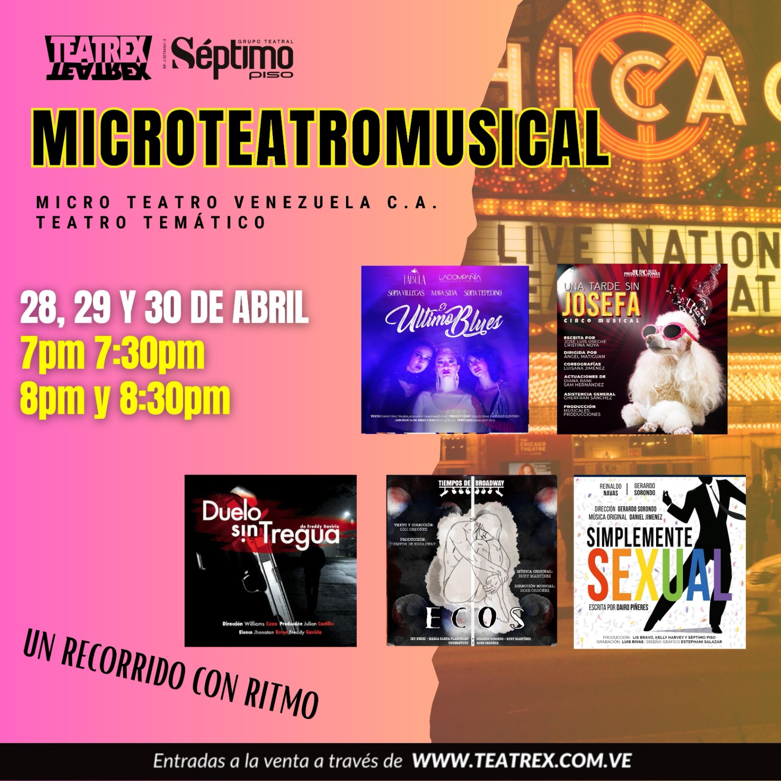Microteatro Musical en Teatrex