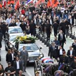 Cortejo fúnebre de José “Pepe” Mujica llegó al Palacio Legislativo